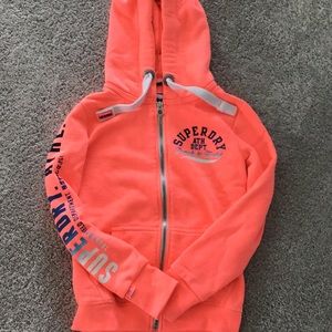 Super dry zip up sweater